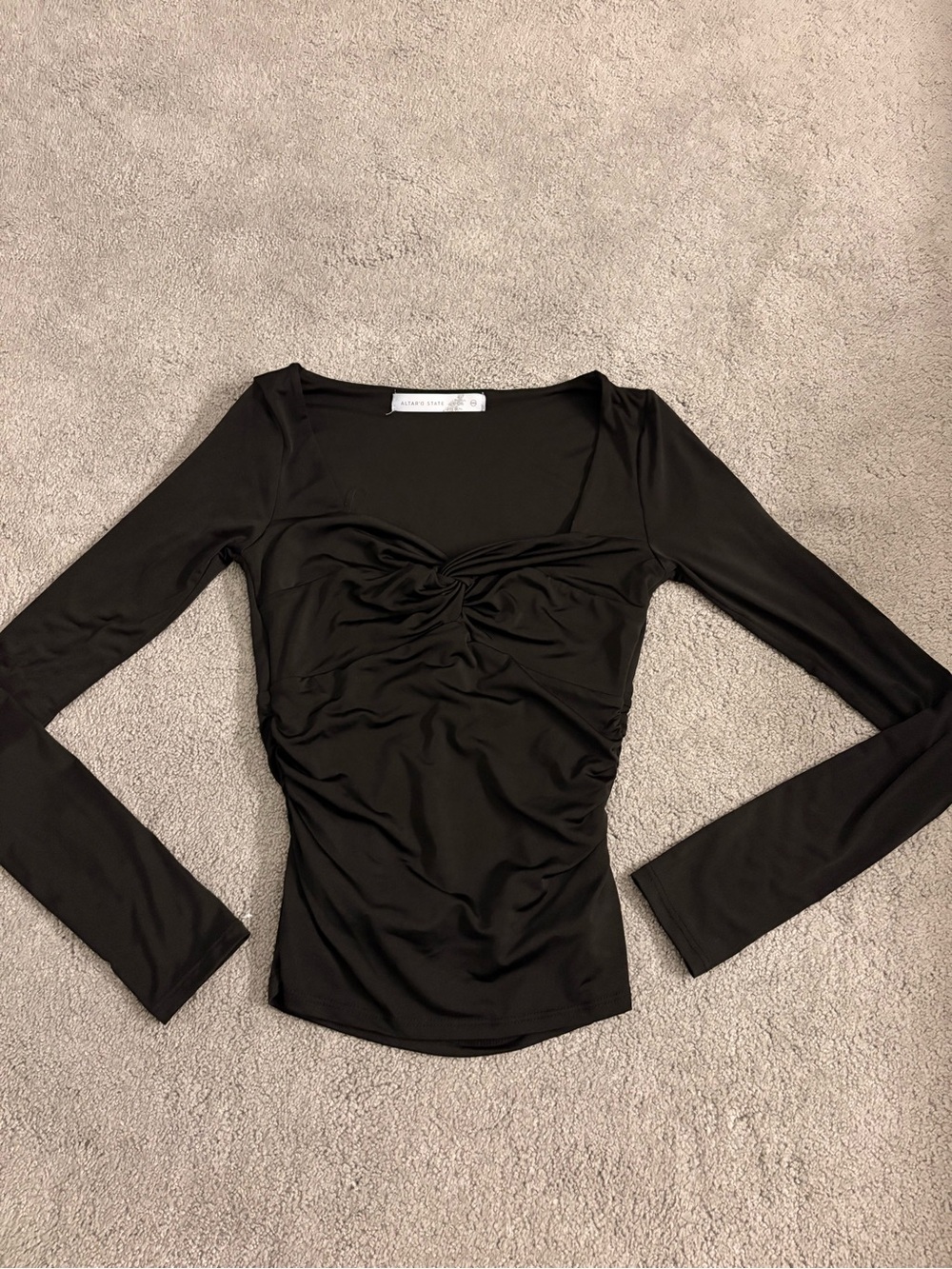 Altard State black tight long sleeve shirt